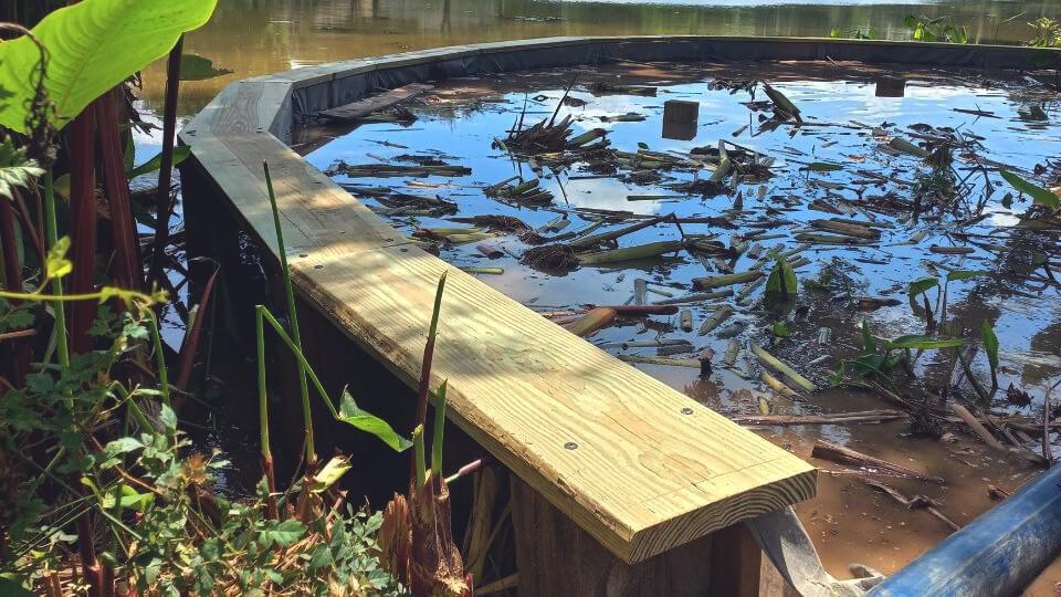 Wood Bulkhead in Missouri City
