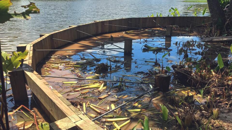 Wood Bulkhead in Missouri City